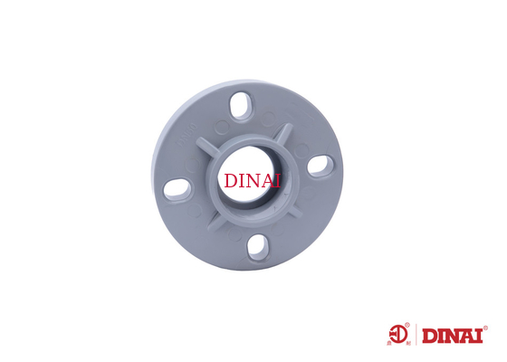 Light Gray CPVC Pipe And Fitting Flange / Blind Flange DN15-DN600 High Mechanical Strength