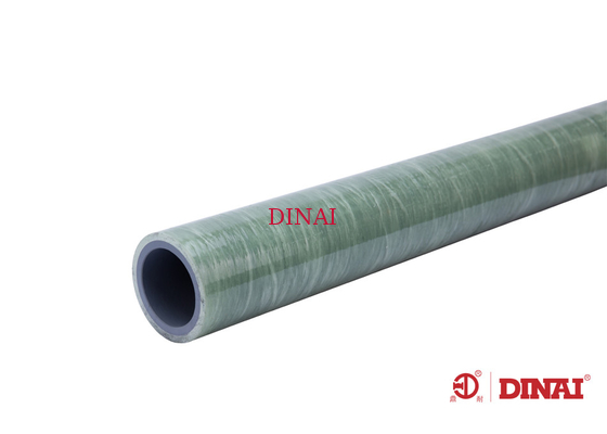 FRP / UPVC Composite Pipelines PP Pipe Fittings DN15 - DN600 , 4m / 6m