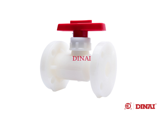 PVDF plastic flange ball valve , Boddily form ball valve , ANSI , JIS flange connection