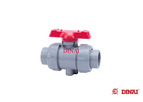 CPVC Screw Port （socket）ball valve  DN15-DN100  DIN / ANSI / JIS