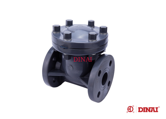Horizontal  UPVC Swing type check Valves DN15-DN300 For Oil And Gas Industrial