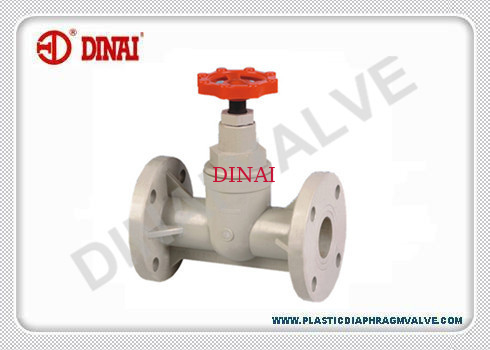 PN10 bar PP-H thermoplastic globe valve,1/2" to 8” DIN,ANSI,JIS flange, manual operation